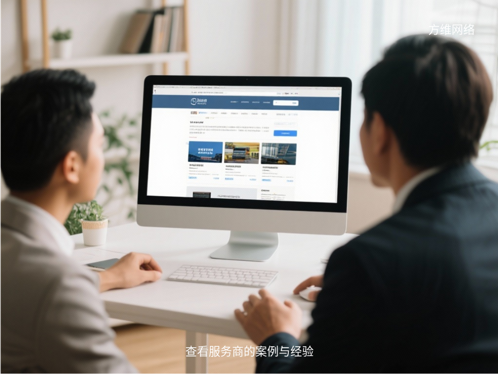 查看服務商的案例與經驗