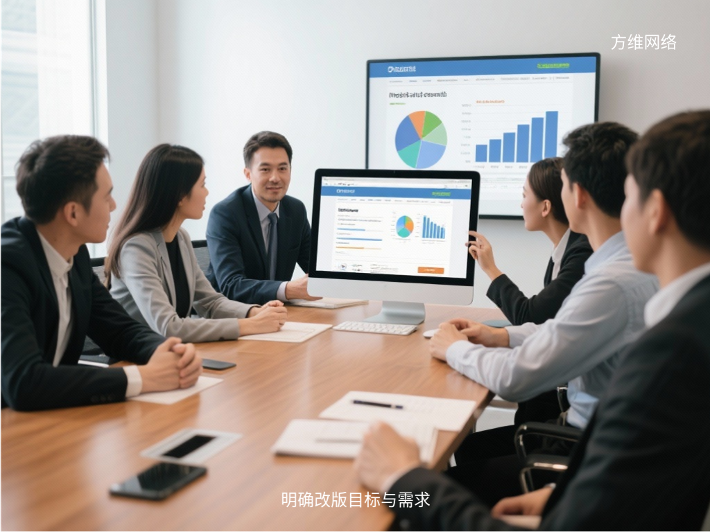 明確改版目標與需求