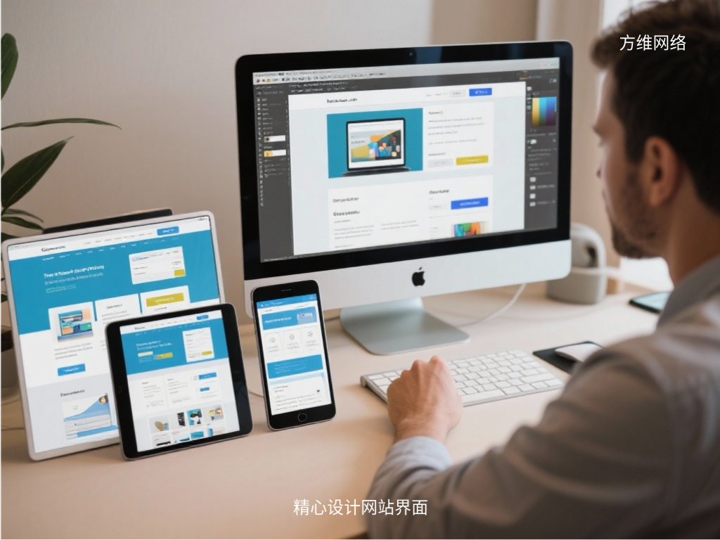 精心設(shè)計網(wǎng)站界面