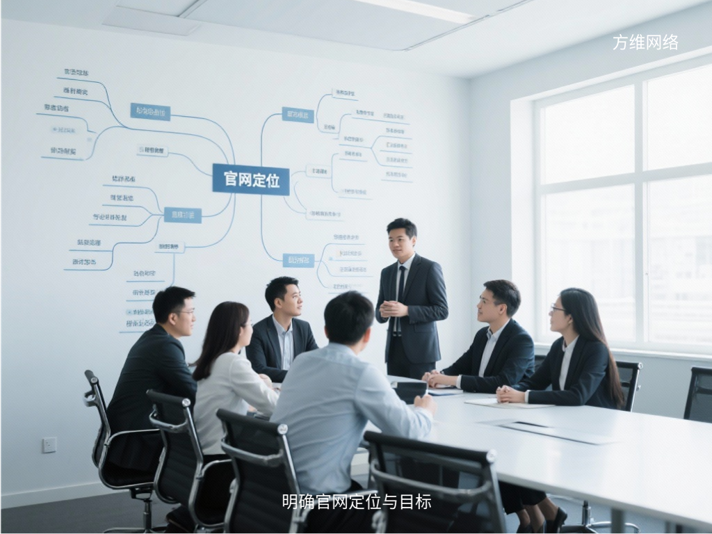 明確官網(wǎng)定位與目標(biāo)