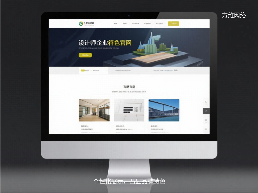 個性化展示，凸顯品牌特色