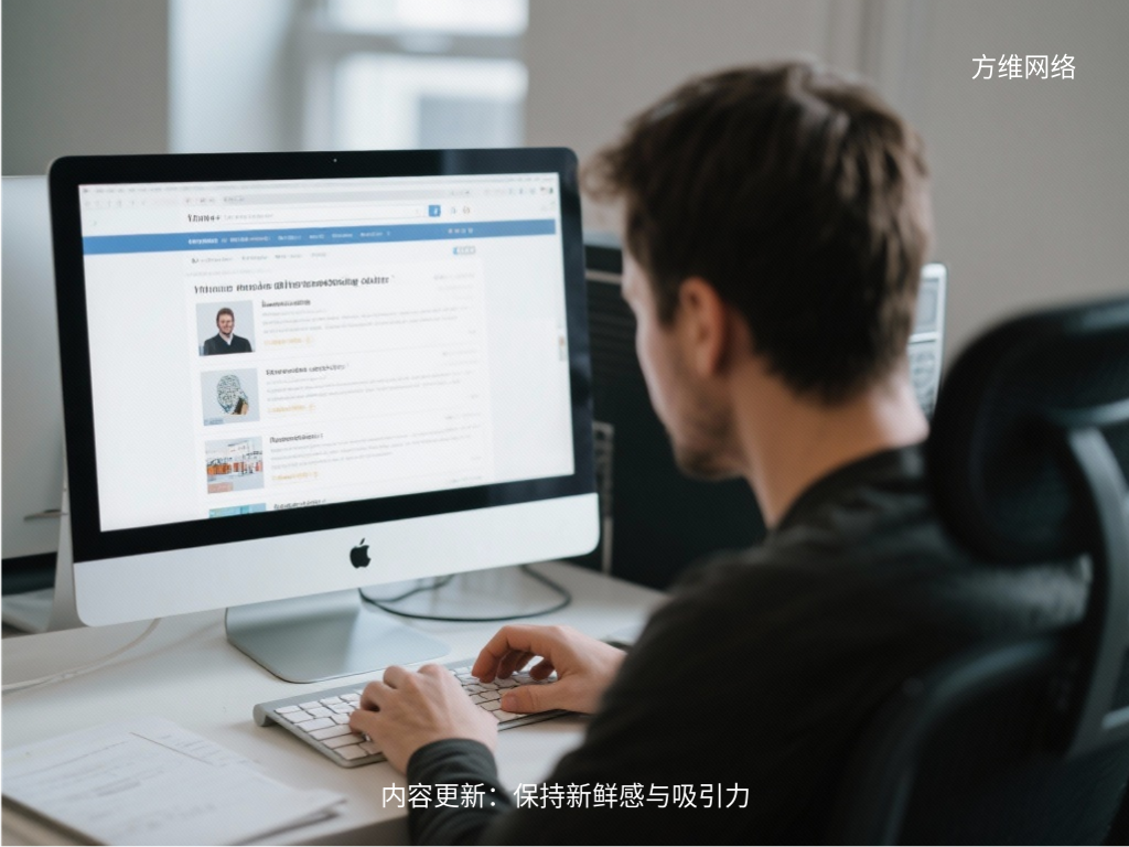 內容更新：保持新鮮感與吸引力