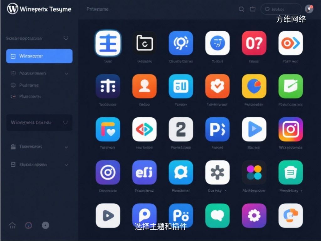 選擇主題和插件