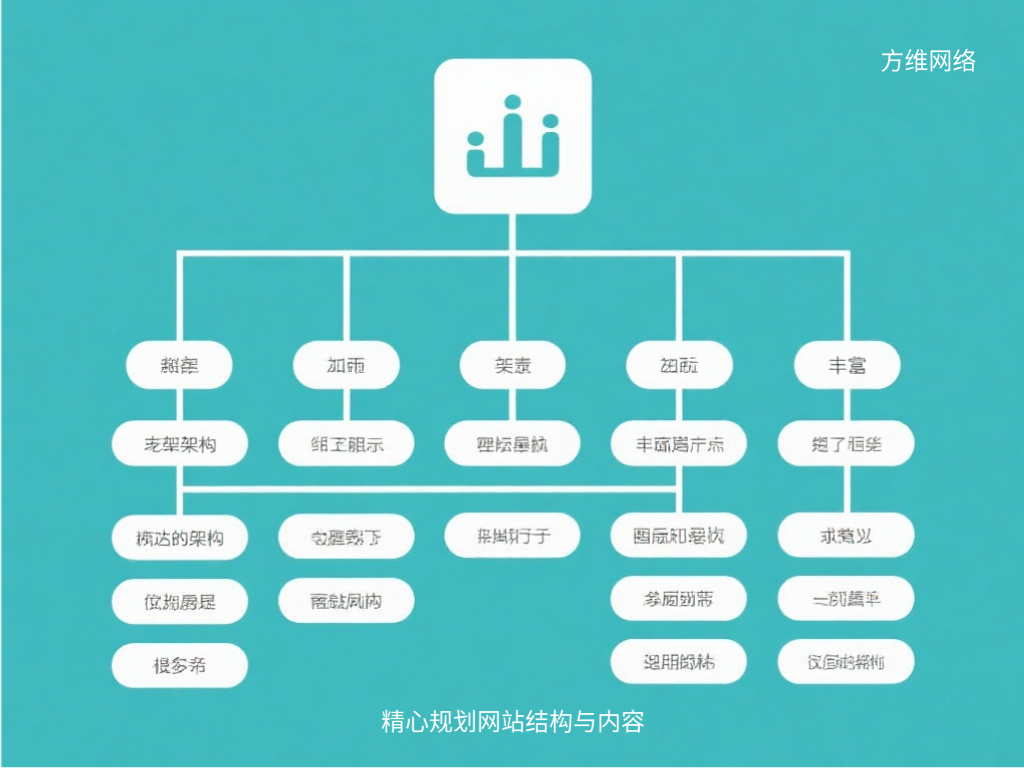 精心規劃網站結構與內容