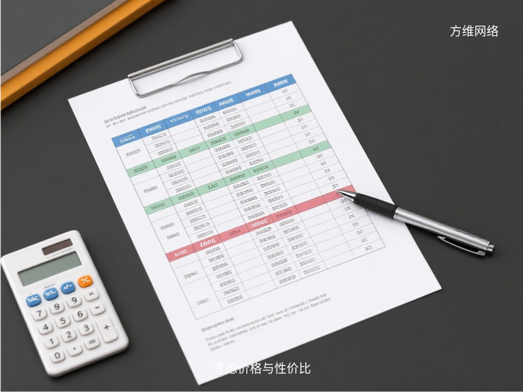 考慮價格與性價比