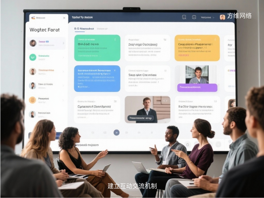 建立互動交流機制