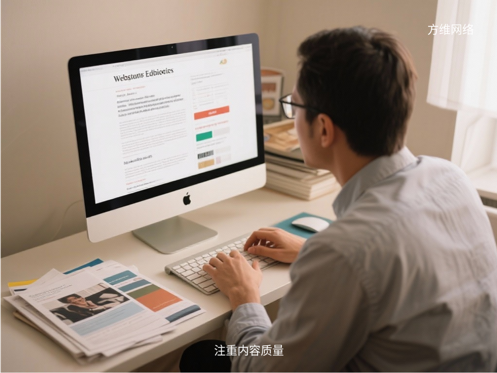 注重內容質量