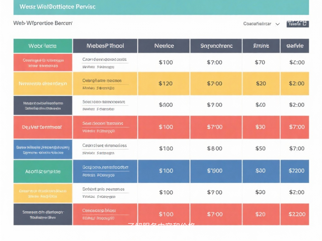 了解服務(wù)內(nèi)容和價格