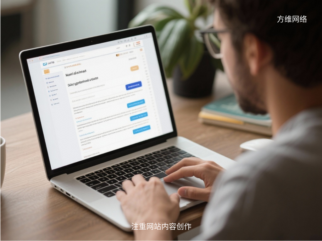注重網站內容創作