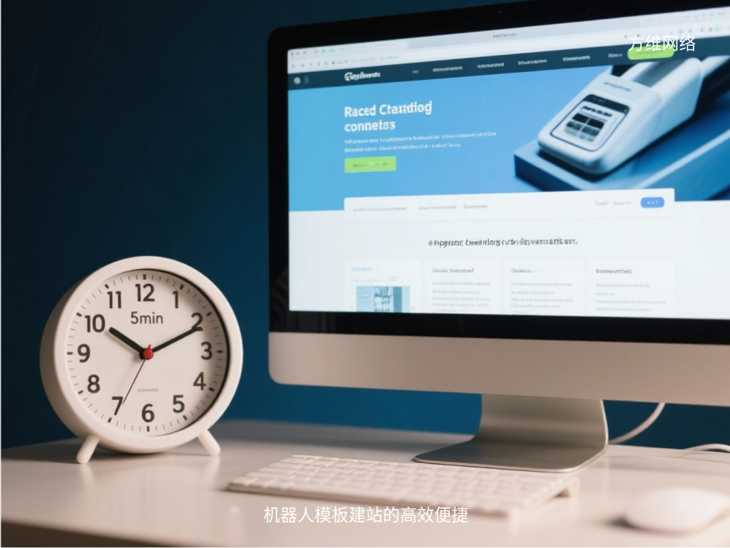 機器人模板建站的高效便捷