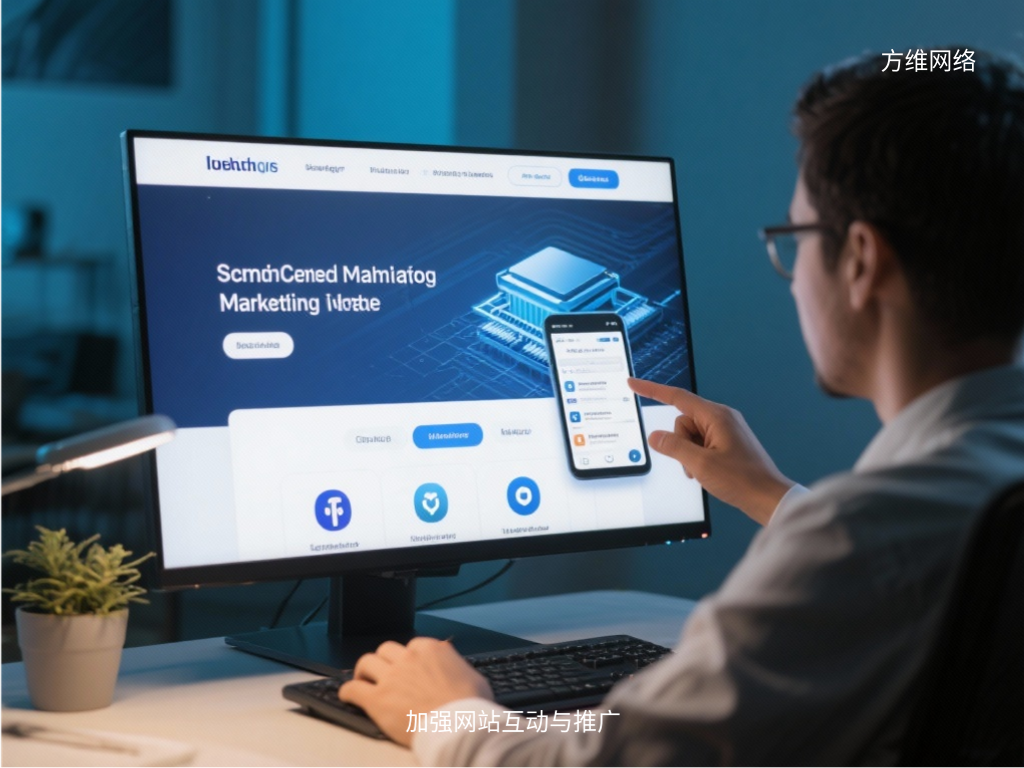 加強網站互動與推廣