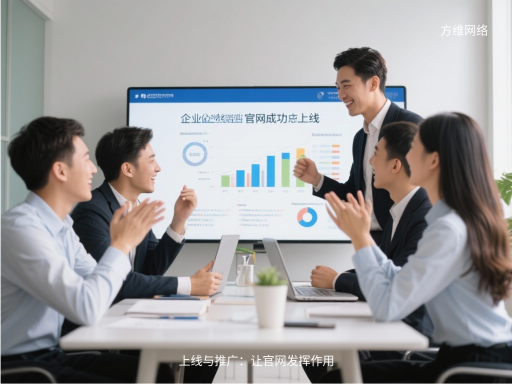 上線與推廣:讓官網發揮作用