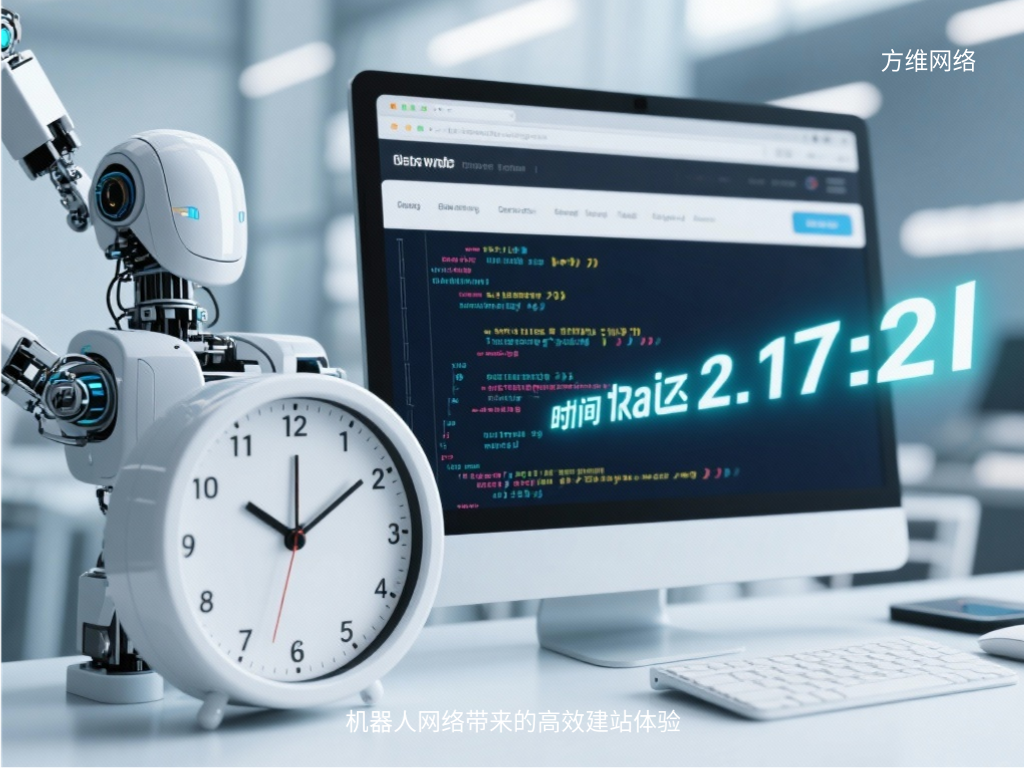 機器人網絡帶來的高效建站體驗