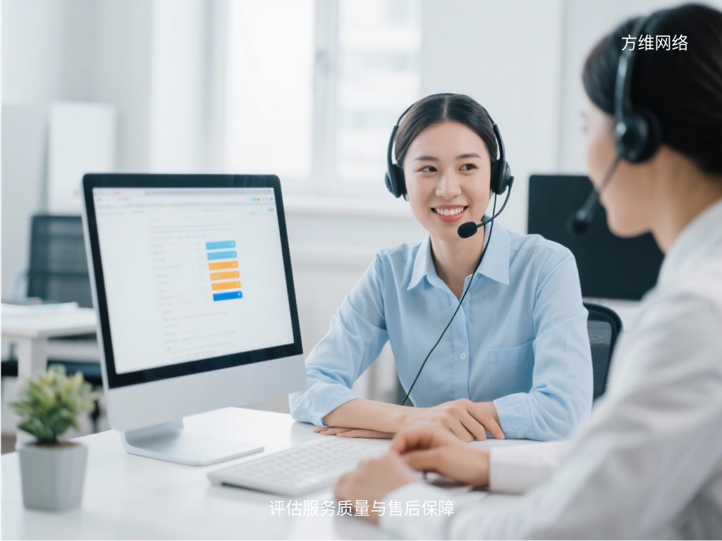 評估服務質量與售后保障