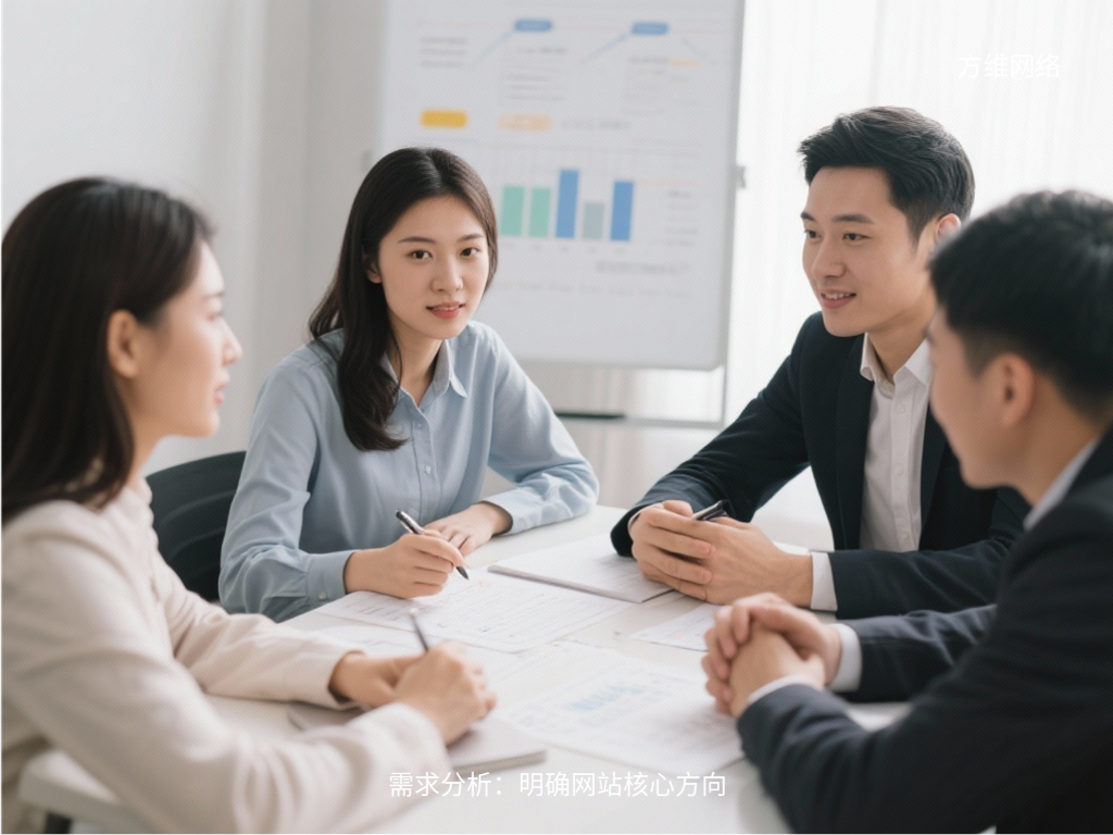 需求分析:明確網站核心方向