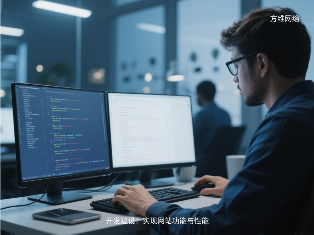 開發建設:實現網站功能與性能