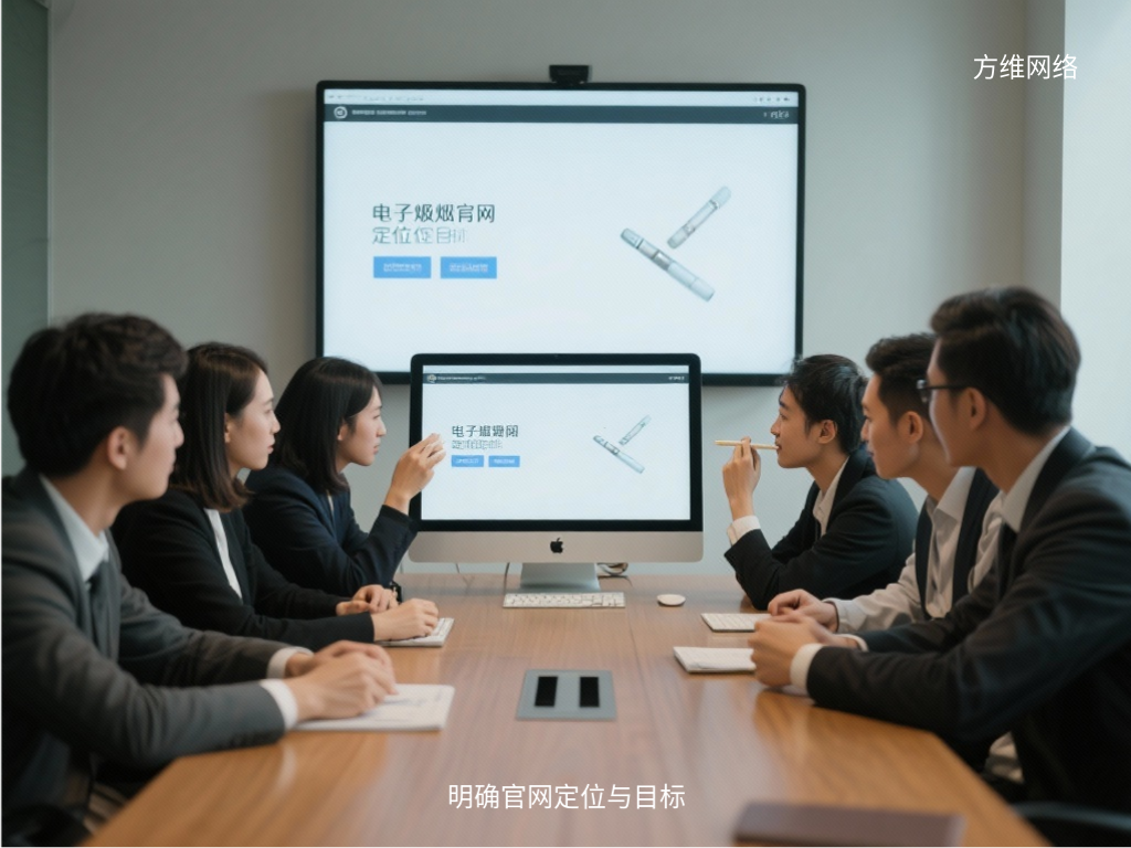 明確官網(wǎng)定位與目標