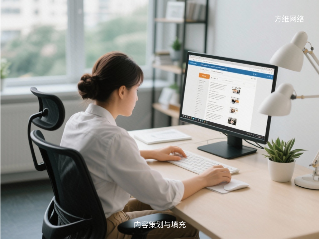 內容策劃與填充