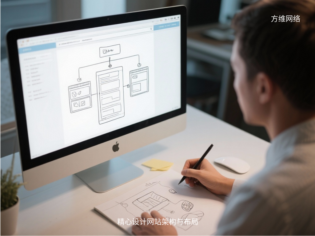 精心設計網站架構與布局