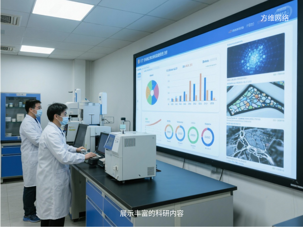 展示豐富的科研內(nèi)容