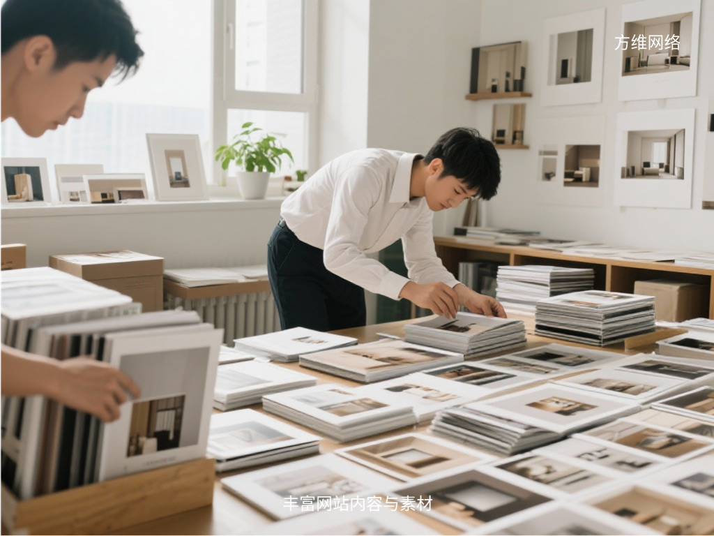 豐富網(wǎng)站內(nèi)容與素材