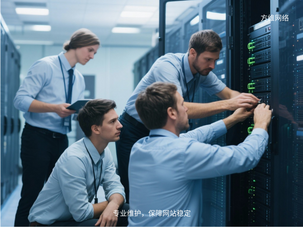 專業維護,保障網站穩定