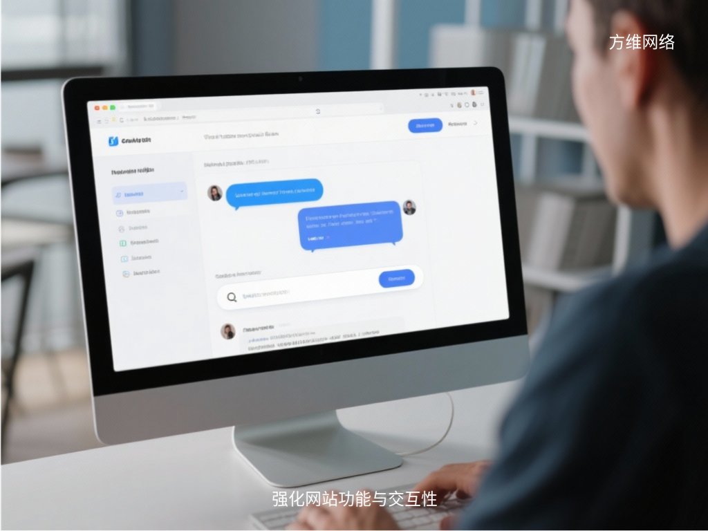強(qiáng)化網(wǎng)站功能與交互性
