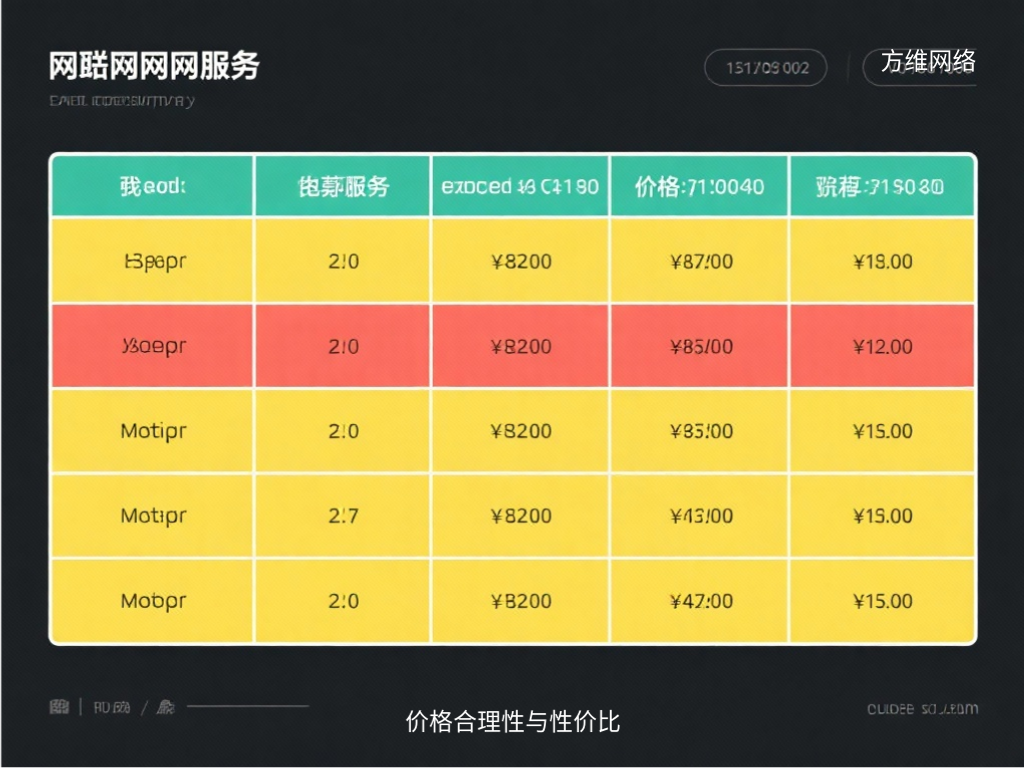 價格合理性與性價比
