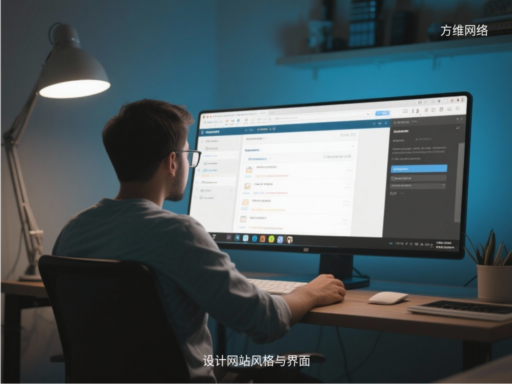 設計網站風格與界面