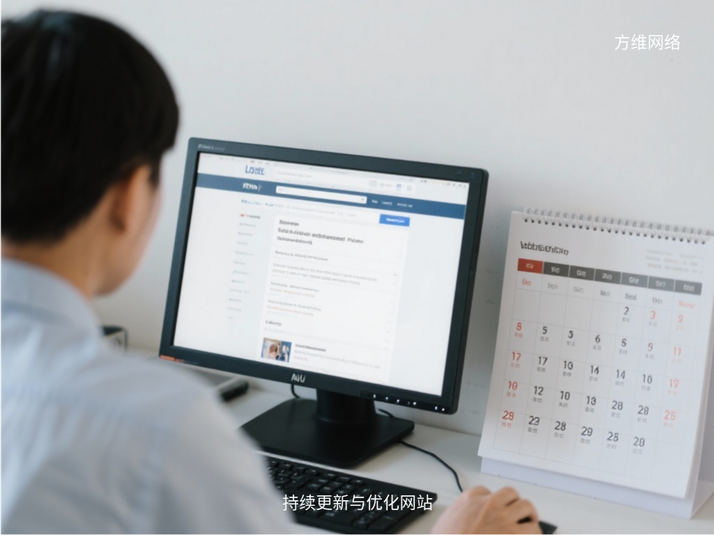 持續更新與優化網站