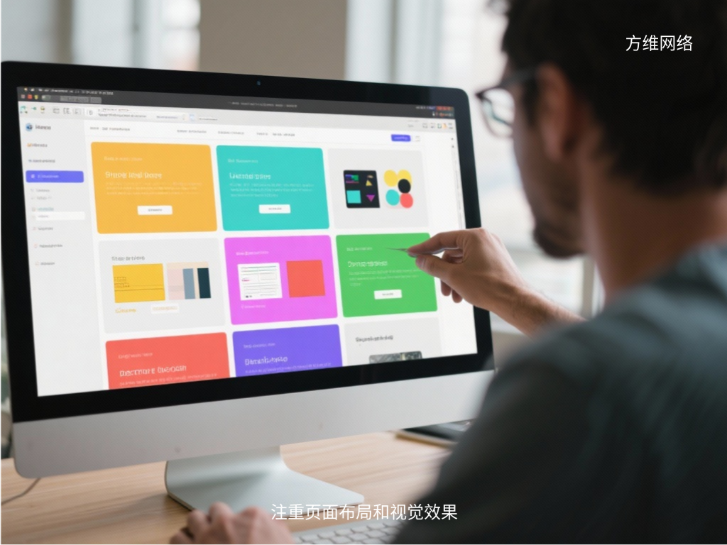 注重頁面布局和視覺效果