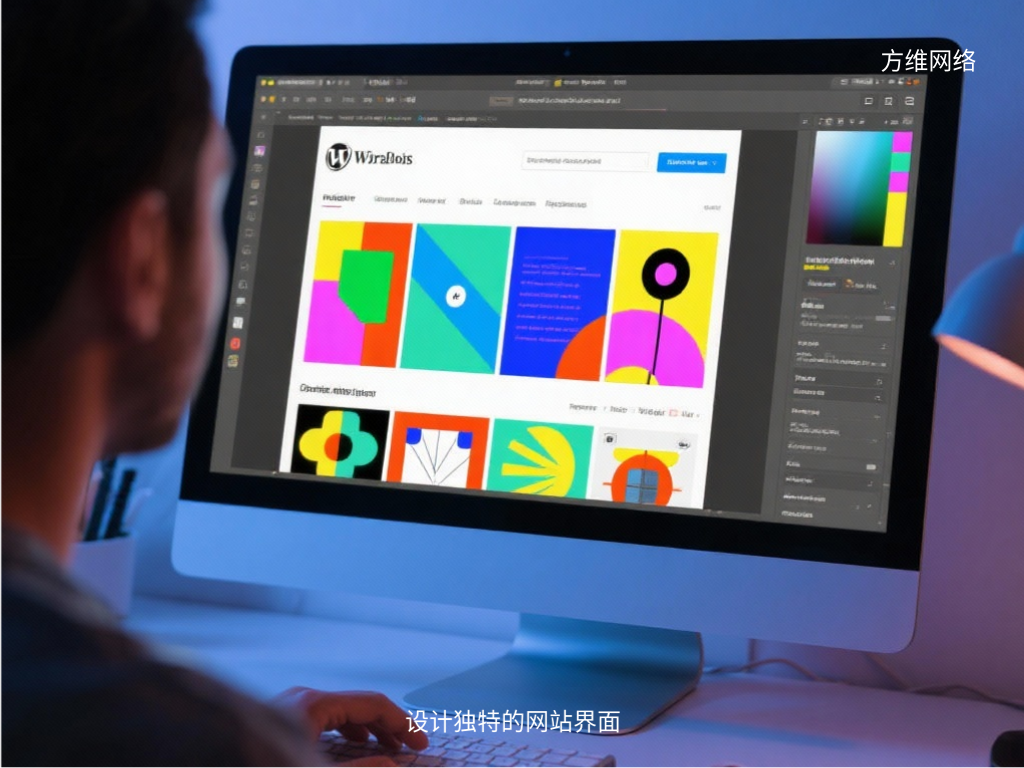 設計獨特的網站界面