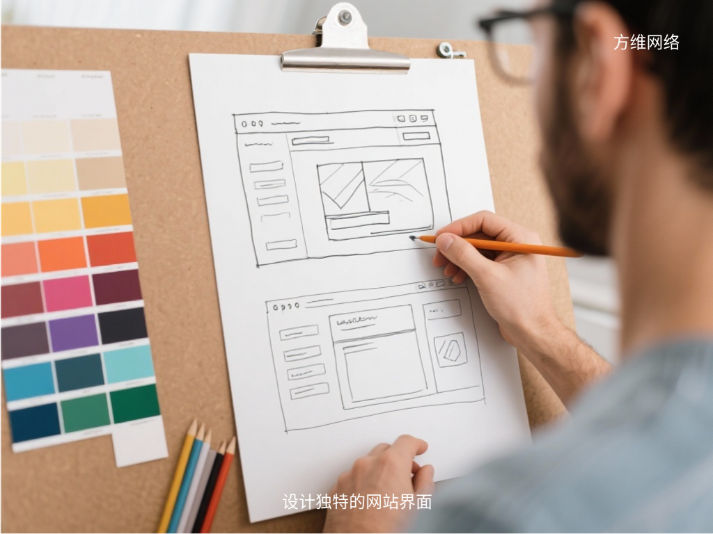 設(shè)計獨(dú)特的網(wǎng)站界面