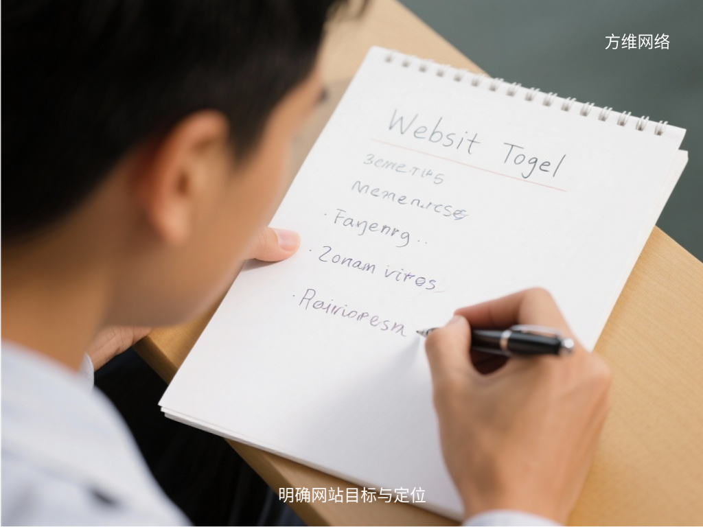 明確網(wǎng)站目標(biāo)與定位