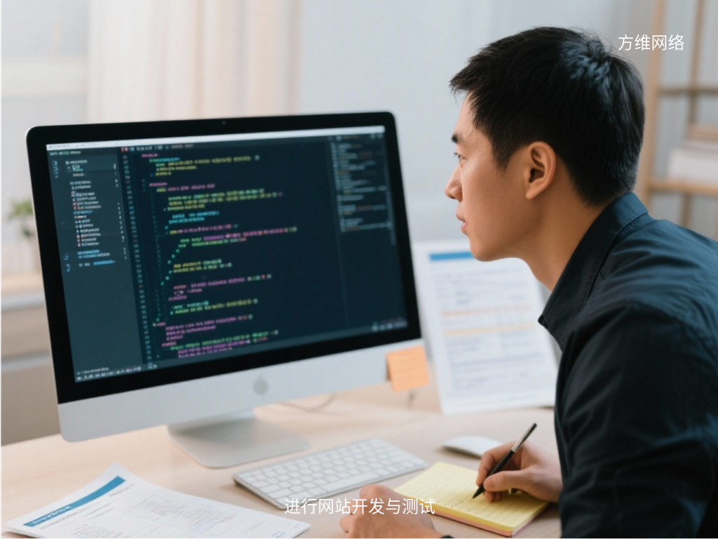 進行網(wǎng)站開發(fā)與測試