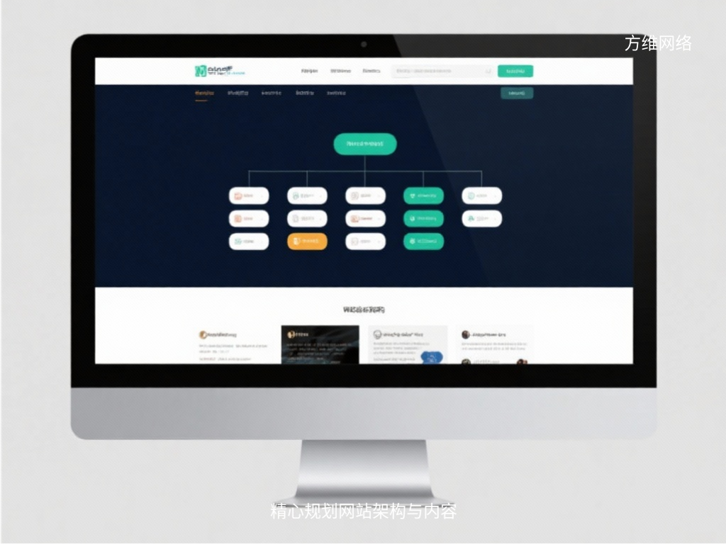 精心規劃網站架構與內容
