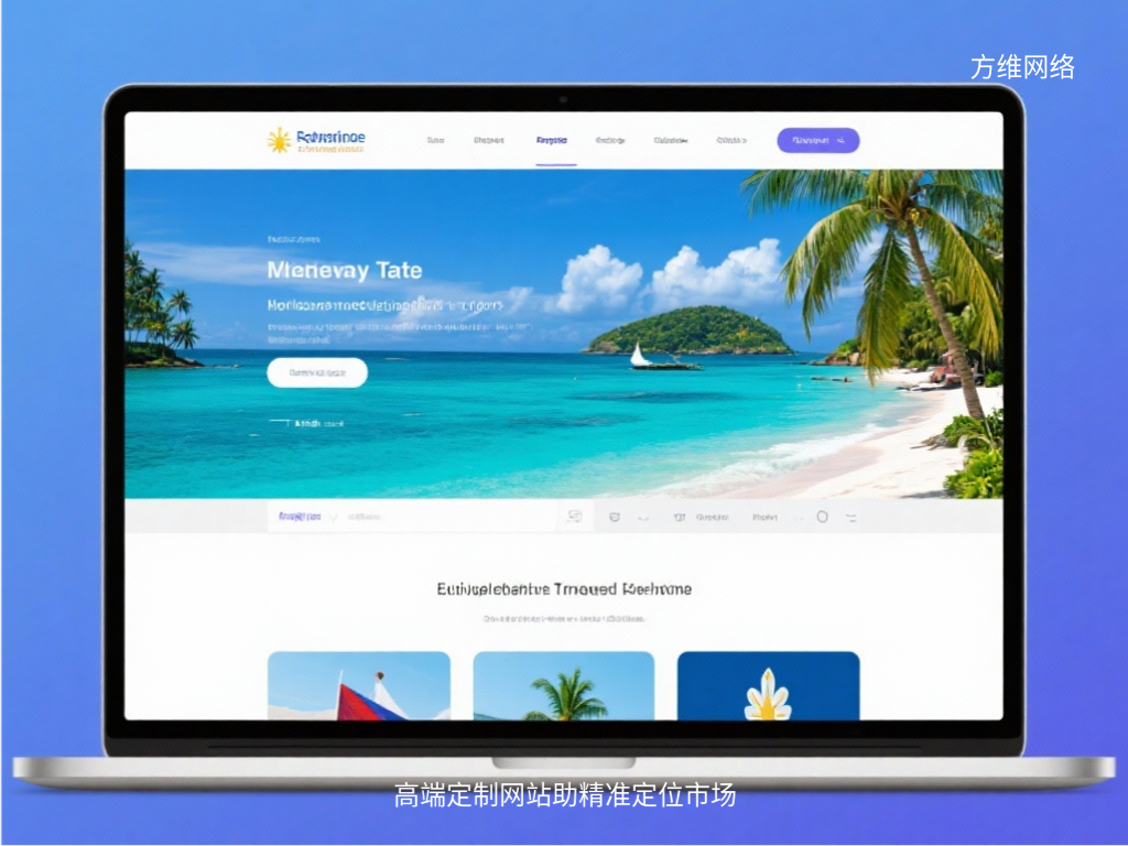 高端定制網站助精準定位市場