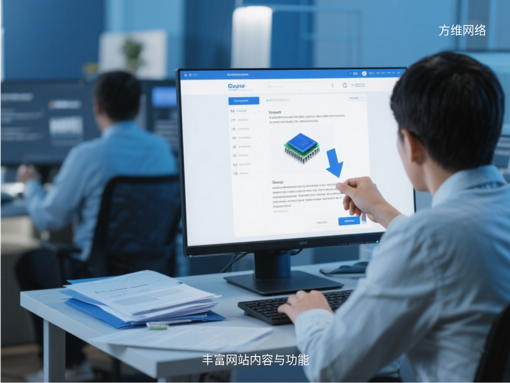 豐富網站內容與功能