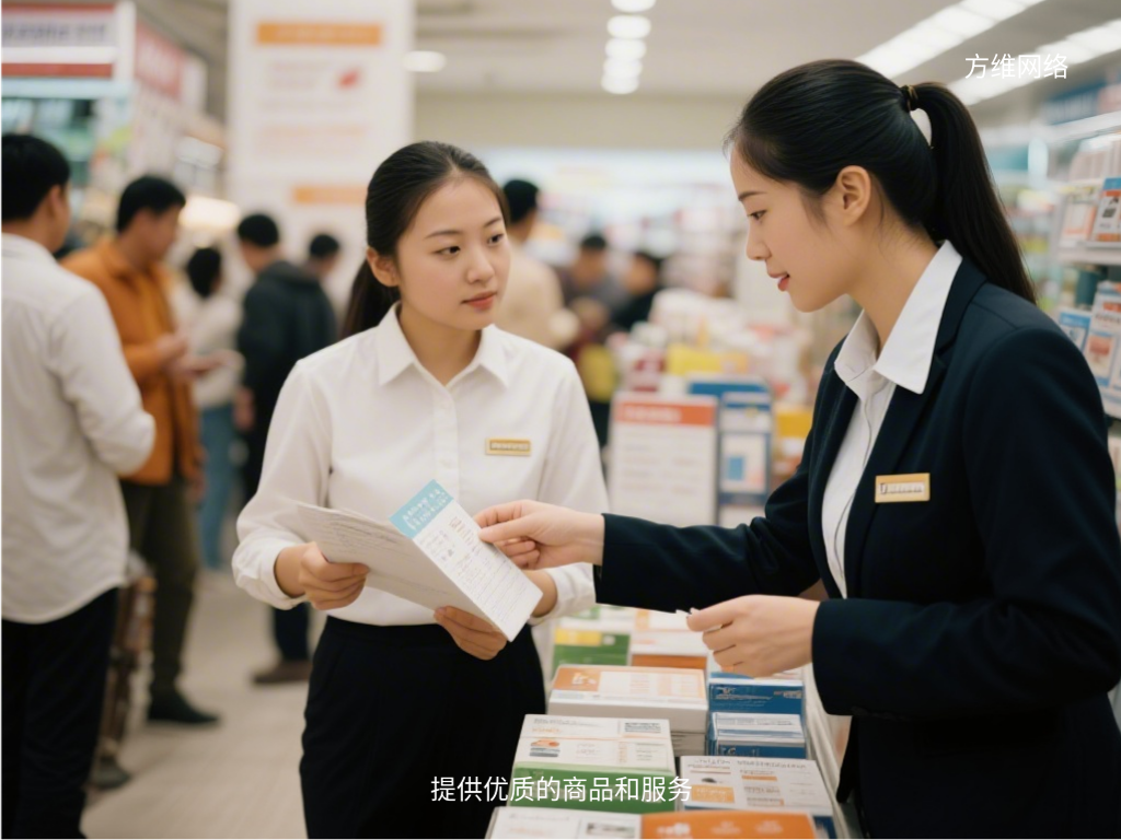 提供優質的商品和服務